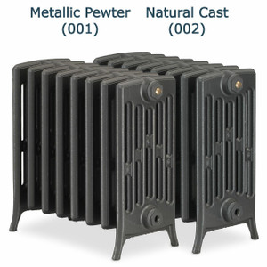 CI-NE485-6-D-001-002 - Georgian 6 Column Cast Iron Radiator H505mm x W208mm