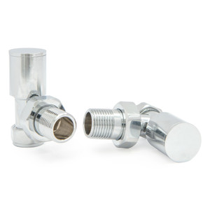 M-MAN-009-AG-C-ALT00 - Aaron Modern Manual Angled Chrome Radiator Valves