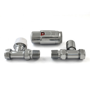 M-TRV-042-ST-C-ALT01 - Nena Modern TRV Straight Chrome Thermostatic Radiator Valves