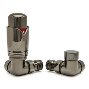 M-TRV-003-CR-BL-ALT00 - Ramone Modern TRV Corner Black Nickel Thermostatic Radiator Valves