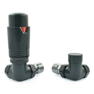 M-TRV-076-CR-AA-ALT00 - Exeter Modern TRV Corner All-Anthracite Thermostatic Radiator Valve