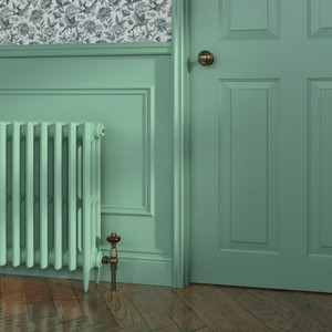 CI-SH645-FB-214-ARSENIC - Shelbourne 3 Column Victorian Cast Iron Radiator H645mm x W215mm