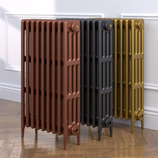 Gasta Victorian 4 Column Cast Iron Radiator H760mm x W584mm