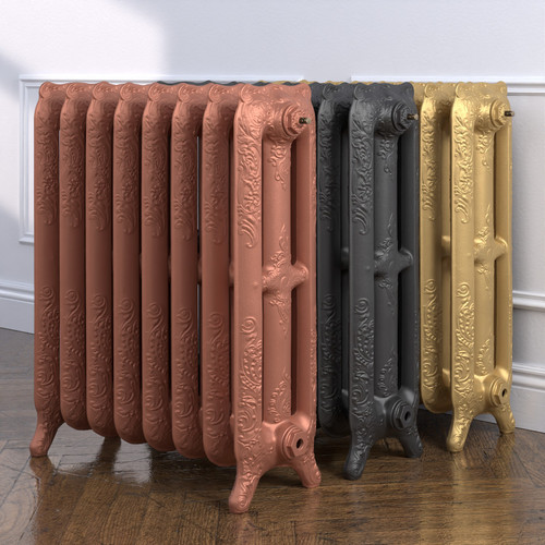 CI-RO765-ALT00 - Rochester 3 Column Cast Iron Radiator H765mm x W684mm