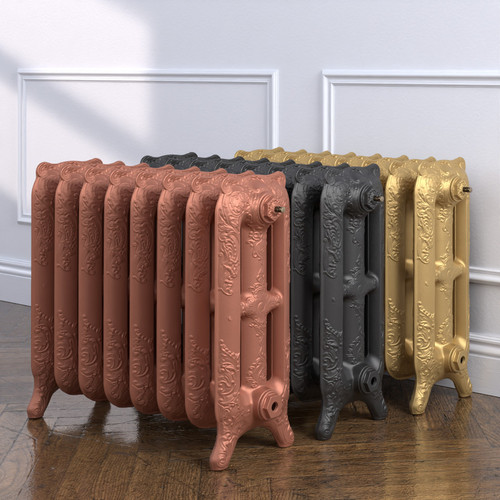 CI-RO570-ALT00 - Rochester 3 Column Cast Iron Radiator H570mm x W1002mm