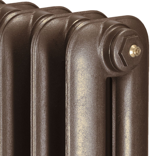 CI-HA740-CU00 - Harcourt 2 Column Cast Iron Radiator H740mm x W964mm