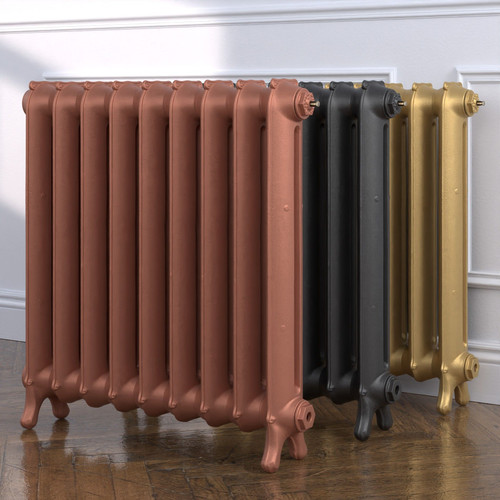 CI-ST750-CU00 - Stanton 2 Column Cast Iron Radiator H750mm x W647mm