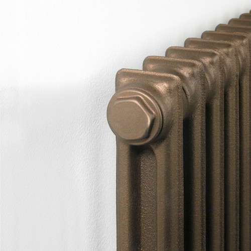 CI-RG-2-CU00 - Royal Georgian 2 Column Cast Iron Radiator H640mm x W1526mm