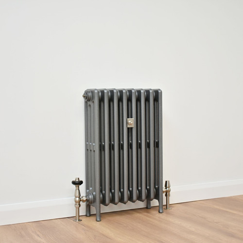 CI-CLA636-LS00 - Classic 4 Column Cast Iron Radiator H636mm x W1124mm