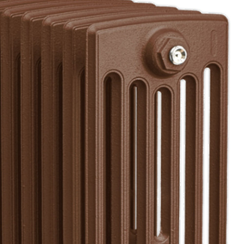 CI-RG760-6-CU00 - Royal Georgian 6 Column Cast Iron Radiator H760mm x W1106mm