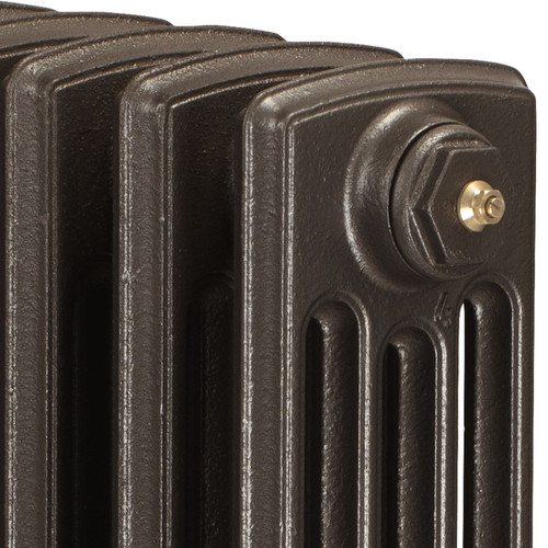 CI-NE360-4-CU00 - Georgian 4 Column Cast Iron Radiator H360mm x W634mm