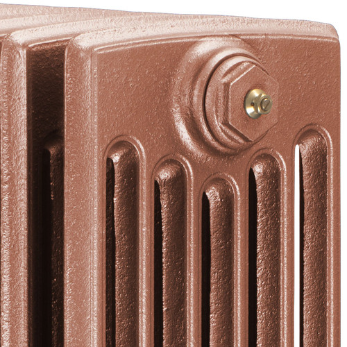 CI-NE660-6-CU00 - Georgian 6 Column Cast Iron Radiator H660mm x W1850mm