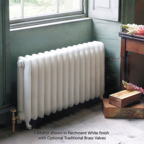 CA-DU590-LS00 - Carron Duchess 2 Column Cast Iron Radiator H590mm x W2732mm