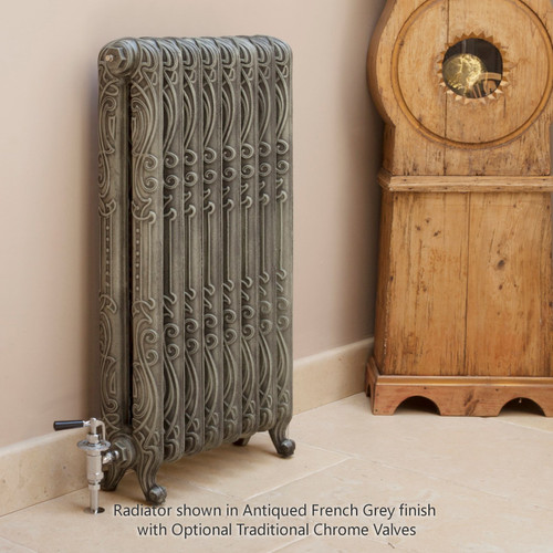 CA-OR980-LS00 - Carron Orleans 2 Column Cast Iron Radiator H980mm x W944mm