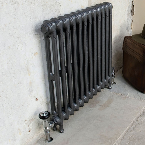 CA-V2-LS00 - Carron Victorian 2 Column Cast Iron Radiator H615mm x W1359mm