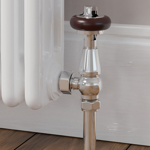 T-MAN-021-AG-C-CU00 - Eastbury Traditional Manual Angled Chrome Radiator Valves