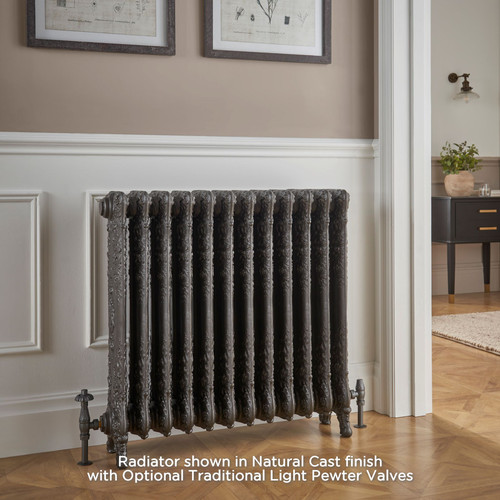 PA-STP-800-LS00 - Paladin Saint Paul 1 Column Cast Iron Radiator H800mm x W768mm