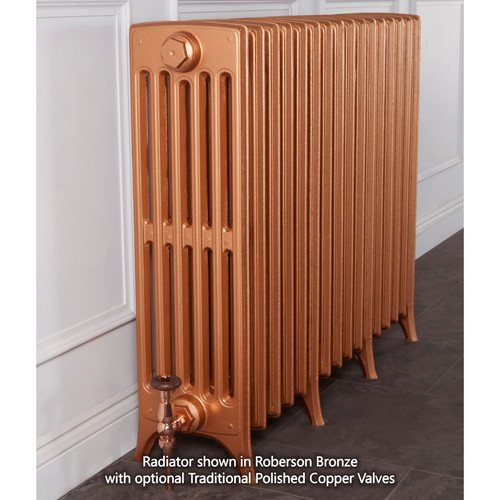 CA-RA6810-LS00 - Carron Rathmell 6 Column Cast Iron Radiator H810 x W916mm