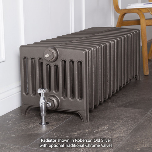 CA-RA9340-LS00 - Carron Rathmell 9 Column Cast Iron Radiator H340 x W220mm