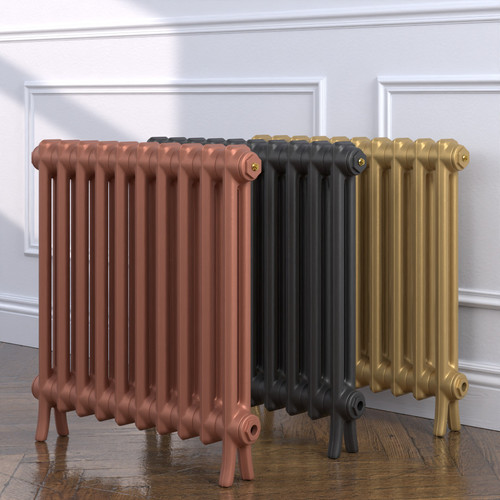 CI-EL-650-ALT00 - Elizabeth 2 Column Cast Iron Radiator H650mm x W2282mm