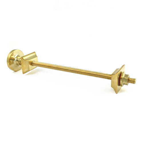 A-TIE-502-265-UB - Radiator Wall Stay 265mm - Unlacquered Brass