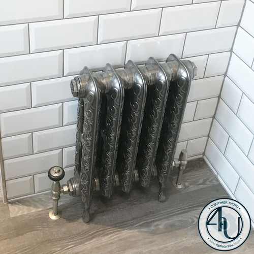 CI-CR580-05-FULLPOLISH-210962-CG00 - Cromwell 2 Column Cast Iron Radiator H580mm x W1454mm