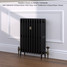 CI-RC660-10-MET-ANTH-LS01 - Richmond 4 Column Victorian Cast Iron Radiator H660mm x W1146mm CI-RC660-10-MET-ANTH-LS01 - Richmond 4 Column Victorian Cast Iron Radiator H660mm x W1146mm