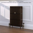 CI-RC760-10-MET-OLD-PENNY-LS01 - Richmond 4 Column Victorian Cast Iron Radiator H760mm x W1073mm CI-RC760-10-MET-OLD-PENNY-LS01 - Richmond 4 Column Victorian Cast Iron Radiator H760mm x W1073mm