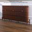 CI-RC760-30-MET-COPPER-LS01 - Richmond 4 Column Victorian Cast Iron Radiator H760mm x W2295mm CI-RC760-30-MET-COPPER-LS01 - Richmond 4 Column Victorian Cast Iron Radiator H760mm x W2295mm