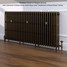CI-RC760-30-MET-BRONZE-LS01 - Richmond 4 Column Victorian Cast Iron Radiator H760mm x W2295mm CI-RC760-30-MET-BRONZE-LS01 - Richmond 4 Column Victorian Cast Iron Radiator H760mm x W2295mm