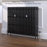 CI-RC813-20-MET-NAT-CAST-LS01 - Richmond 4 Column Victorian Cast Iron Radiator H813mm x W1236mm CI-RC813-20-MET-NAT-CAST-LS01 - Richmond 4 Column Victorian Cast Iron Radiator H813mm x W1236mm