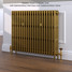 CI-RC813-20-MET-GOLD-LS01 - Richmond 4 Column Victorian Cast Iron Radiator H813mm x W1236mm CI-RC813-20-MET-GOLD-LS01 - Richmond 4 Column Victorian Cast Iron Radiator H813mm x W1236mm
