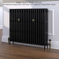 CI-RC813-20-MET-ANTH-LS01 - Richmond 4 Column Victorian Cast Iron Radiator H813mm x W1236mm CI-RC813-20-MET-ANTH-LS01 - Richmond 4 Column Victorian Cast Iron Radiator H813mm x W1236mm