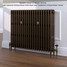 CI-RC813-20-MET-BRONZE-LS01 - Richmond 4 Column Victorian Cast Iron Radiator H813mm x W1597mm CI-RC813-20-MET-BRONZE-LS01 - Richmond 4 Column Victorian Cast Iron Radiator H813mm x W1597mm