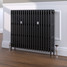 CI-RC813-20-MET-NAT-CAST-MC - Richmond 4 Column Victorian Cast Iron Radiator H813mm x W1476mm CI-RC813-20-MET-NAT-CAST-MC - Richmond 4 Column Victorian Cast Iron Radiator H813mm x W1476mm