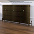 CI-RC813-30-MET-OLD-GOLD-LS01 - Richmond 4 Column Victorian Cast Iron Radiator H813mm x W2318mm CI-RC813-30-MET-OLD-GOLD-LS01 - Richmond 4 Column Victorian Cast Iron Radiator H813mm x W2318mm