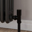 M-MAN-006-AG-JB-CU00 - Marvine Modern Manual Angled Jet Black Radiator Valves M-MAN-006-AG-JB-CU00 - Marvine Modern Manual Angled Jet Black Radiator Valves