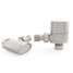 M-MAN-018-AG-SN-ALT00 - Oval Modern Manual Angled Brushed Satin Nickel Radiator Valves M-MAN-018-AG-SN-ALT00 - Oval Modern Manual Angled Brushed Satin Nickel Radiator Valves
