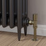 M-MAN-006-AG-AB-PIP-LS04 - Marvine Modern Manual Angled Antique Brass Radiator Valves With Sleeves M-MAN-006-AG-AB-PIP-LS04 - Marvine Modern Manual Angled Antique Brass Radiator Valves With Sleeves