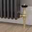 T-TRV-019-AG-BB-PIP-LS01 - Flatford Traditional TRV Angled Brushed Brass Thermostatic Radiator Valves With Sleeves T-TRV-019-AG-BB-PIP-LS01 - Flatford Traditional TRV Angled Brushed Brass Thermostatic Radiator Valves With Sleeves