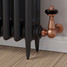 T-TRV-020-CR-BC-PIP-LS00 - Flatford Traditional TRV Corner Brushed Copper Radiator Valves With Sleeves T-TRV-020-CR-BC-PIP-LS00 - Flatford Traditional TRV Corner Brushed Copper Radiator Valves With Sleeves