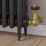 T-TRV-020-CR-UB-BROWN-HEAD-LS00 - Flatford Traditional TRV Corner Unlacquered Brass Thermostatic Radiator Valves With Sleeves T-TRV-020-CR-UB-BROWN-HEAD-LS00 - Flatford Traditional TRV Corner Unlacquered Brass Thermostatic Radiator Valves With Sleeves