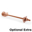 OE-A-TIE-502-265-BC - Eastbury Traditional Manual Angled Brushed Copper Radiator Valves With Sleeves OE-A-TIE-502-265-BC - Eastbury Traditional Manual Angled Brushed Copper Radiator Valves With Sleeves