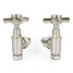 T-MAN-064-AG-SN-ALT01 - Winkworth Traditional Manual Angled Brushed Satin Nickel Radiator Valves With Sleeves T-MAN-064-AG-SN-ALT01 - Winkworth Traditional Manual Angled Brushed Satin Nickel Radiator Valves With Sleeves
