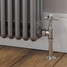 T-MAN-064-AG-SN-PIP-LS01 - Winkworth Traditional Manual Angled Brushed Satin Nickel Radiator Valves With Sleeves T-MAN-064-AG-SN-PIP-LS01 - Winkworth Traditional Manual Angled Brushed Satin Nickel Radiator Valves With Sleeves