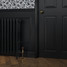 CI-RC760-LG-119-JACK-BLACK - Richmond Black 4 Column Victorian Cast Iron Radiator H760mm x W828mm CI-RC760-LG-119-JACK-BLACK - Richmond Black 4 Column Victorian Cast Iron Radiator H760mm x W828mm