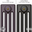 CI-RC-BLACK-003 - Richmond Black 4 Column Victorian Cast Iron Radiator H813mm x W755mm CI-RC-BLACK-003 - Richmond Black 4 Column Victorian Cast Iron Radiator H813mm x W755mm