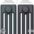 CI-RC-BLUE-005 - Richmond Blue 4 Column Victorian Cast Iron Radiator H460mm x W703mm CI-RC-BLUE-005 - Richmond Blue 4 Column Victorian Cast Iron Radiator H460mm x W703mm