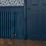 CI-RC813-LG-207-DEEP-SPACE-BLUE - Richmond Blue 4 Column Victorian Cast Iron Radiator H813mm x W755mm CI-RC813-LG-207-DEEP-SPACE-BLUE - Richmond Blue 4 Column Victorian Cast Iron Radiator H813mm x W755mm