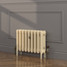 CI-RC460-CRM-FB-LS02 - Richmond Cream 4 Column Victorian Cast Iron Radiator H460mm x W643mm CI-RC460-CRM-FB-LS02 - Richmond Cream 4 Column Victorian Cast Iron Radiator H460mm x W643mm